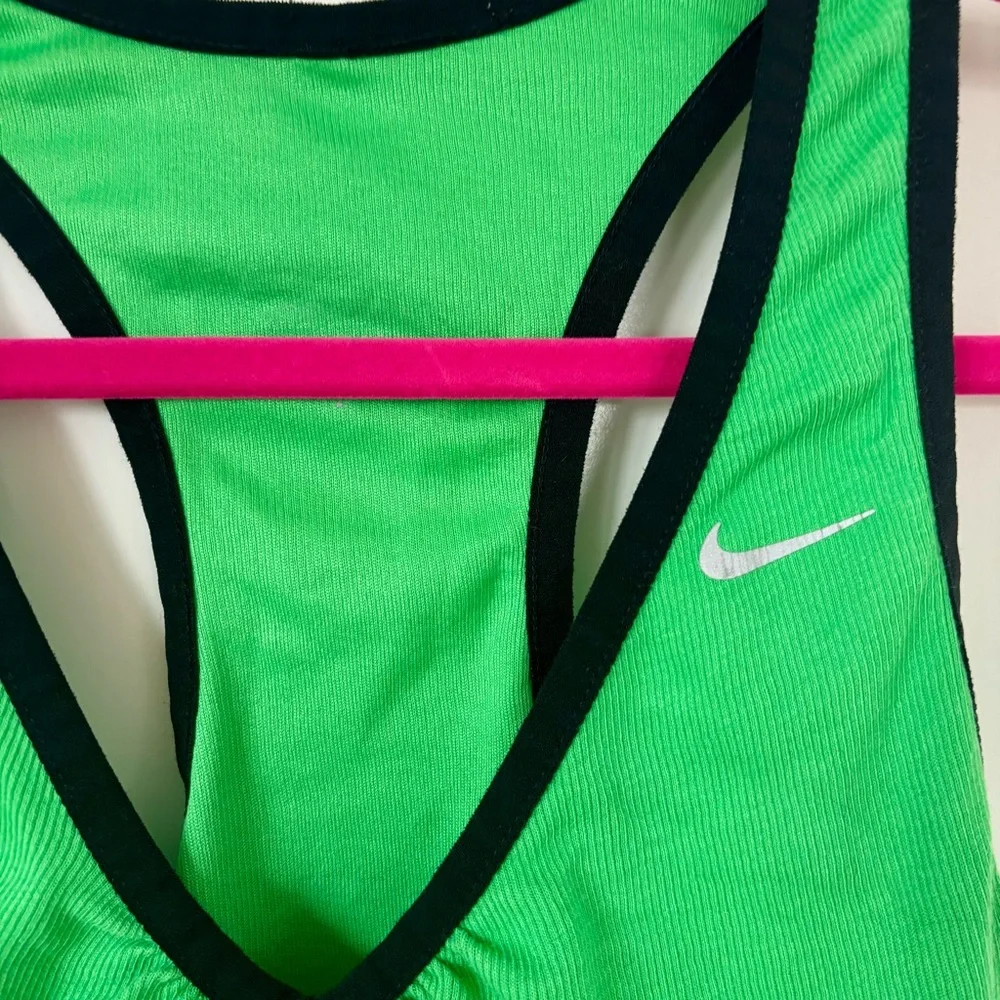 Green Nike Athletic Tank Top, small